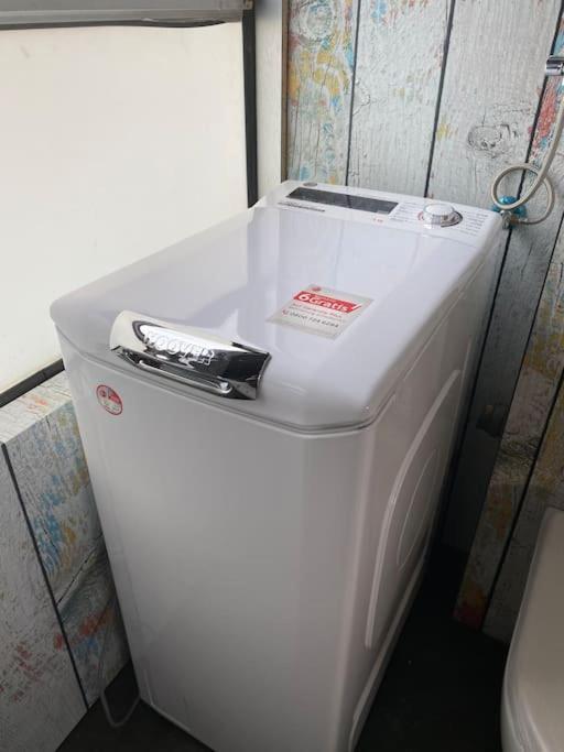 Gleis 2, Waggon Mit Ofen, Optional Mit Whirlpool Und Sauna Dahlem  Ngoại thất bức ảnh